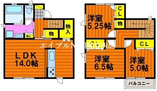 メゾンサンセールⅡの物件間取画像